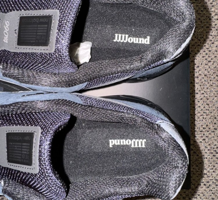 Jjjjound New Balance 990v4 Made In Usa- Navy