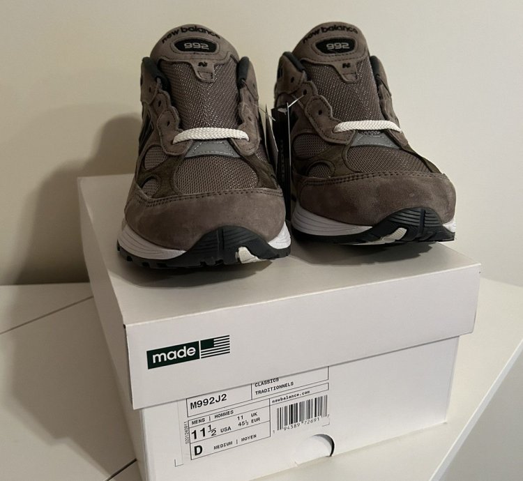Jjjjound New Balance 992 Grey