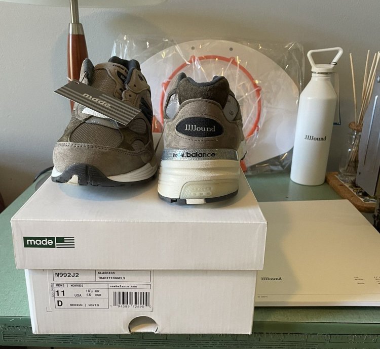 Jjjjound New Balance 992 Sz 11 Free Gift With Purchase