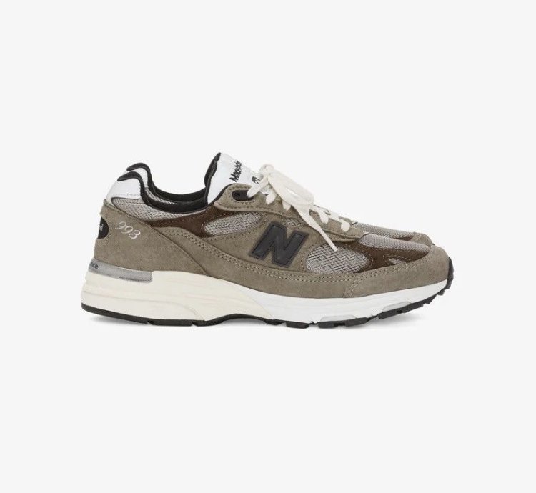 Jjjjound New Balance 993 Military Grey Angora