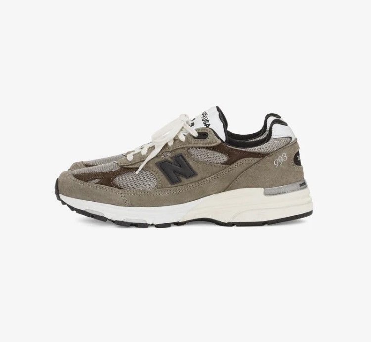 Jjjjound New Balance 993 Military Grey Angora