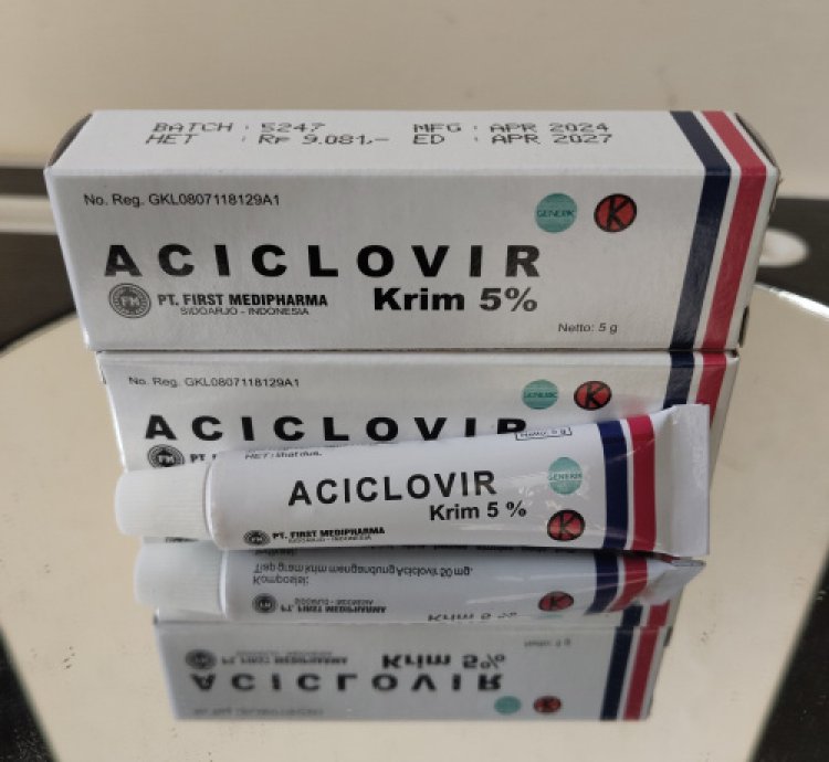Aciclovir Cream 5g Fast-acting Antiviral Ointment For Herpes Cold Sores Chickenpox