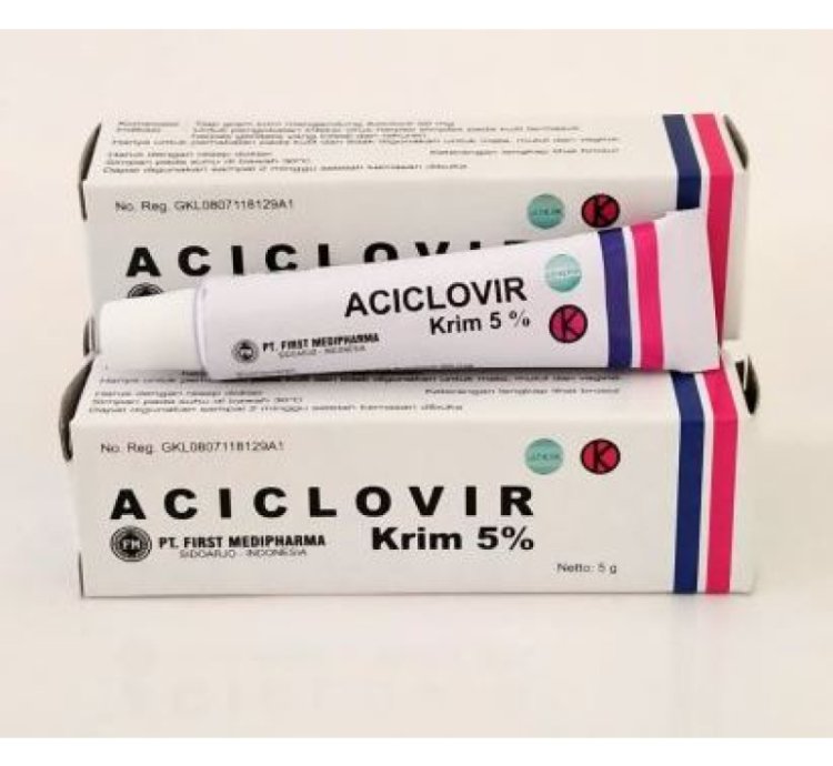 Aciclovir Cream 5g Fast-acting Antiviral Ointment For Herpes Cold Sores Chickenpox