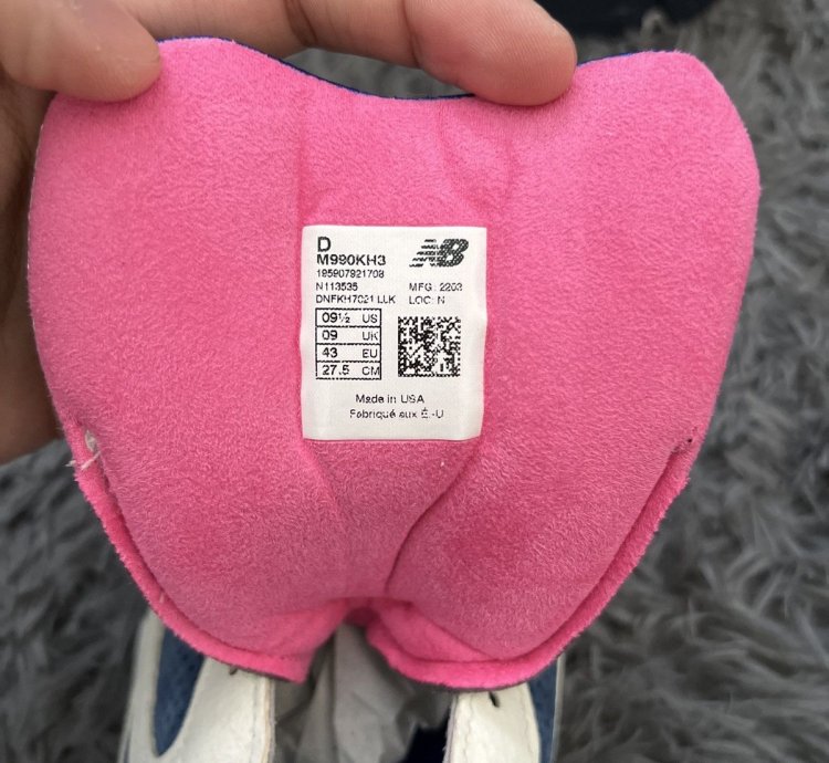 Kith New Balance 990v3 Daytona