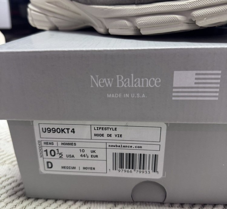 Kith New Balance 990v4 Miusa Moonrock