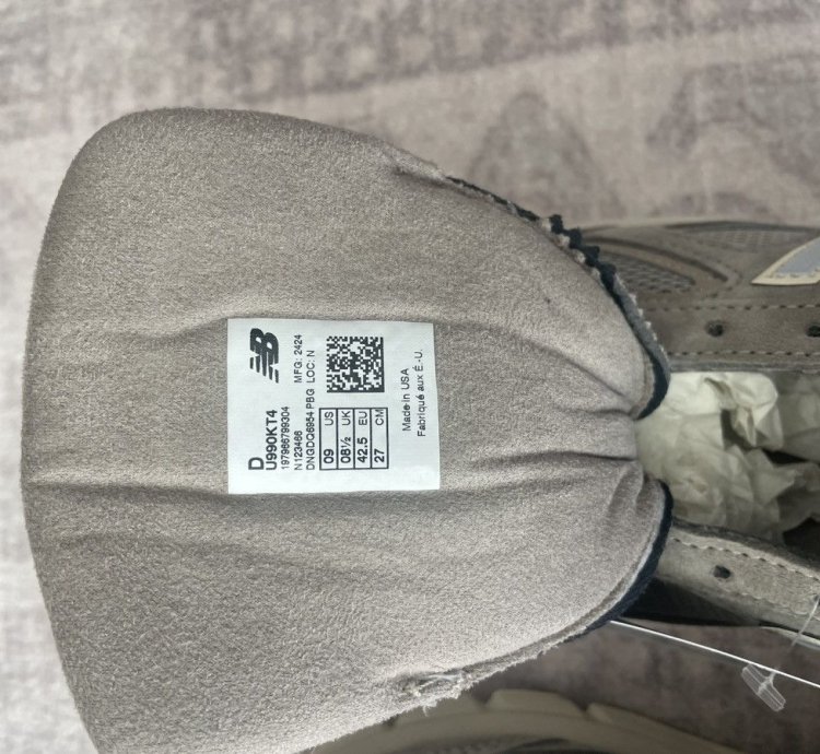 Kith New Balance 990v4 Moonrock