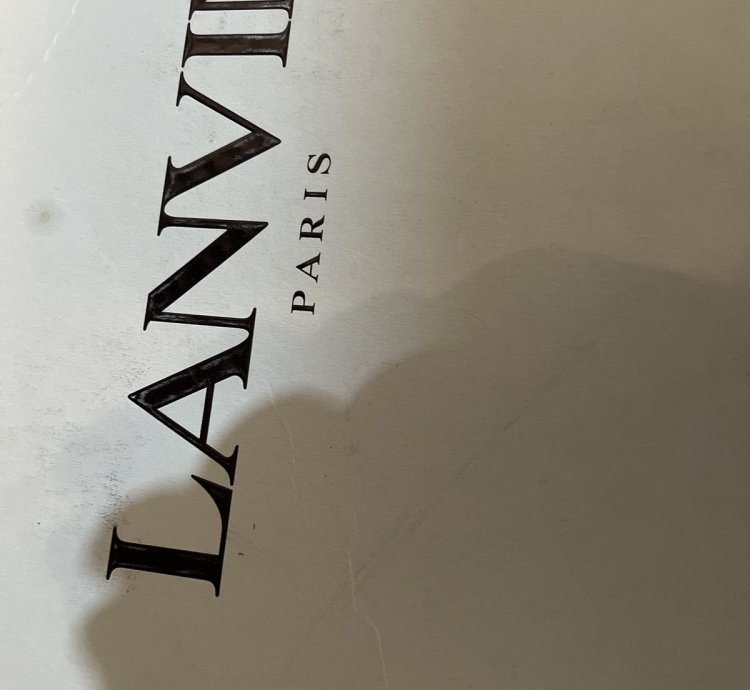 Lanvin Curb Low Skate