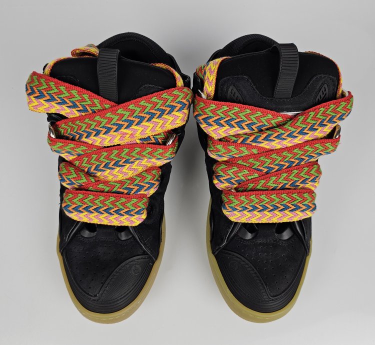 Lanvin Curb Men Black Sneakers New Ss23