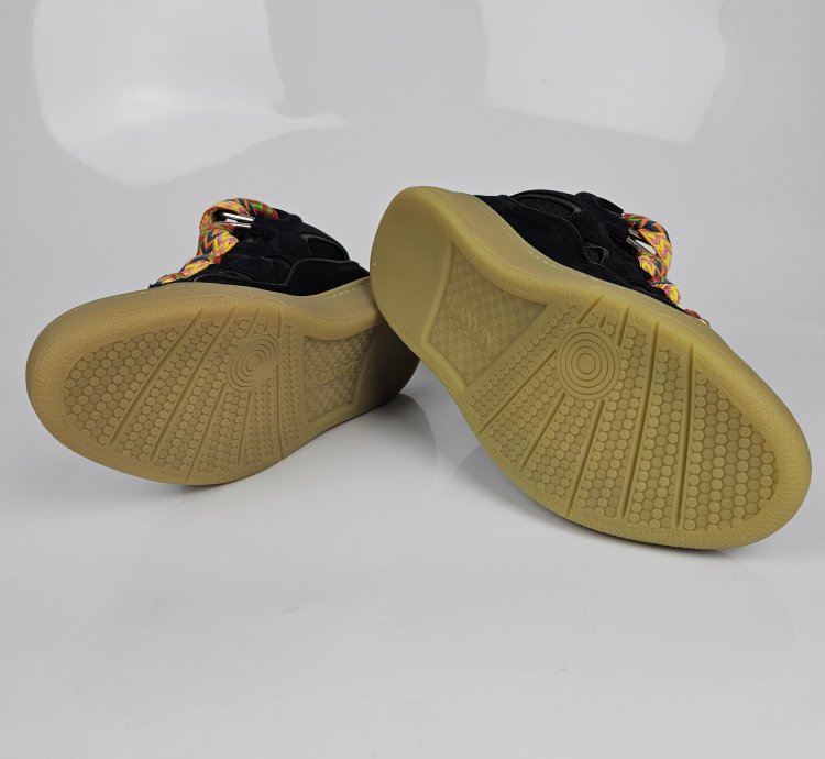 Lanvin Curb Men Black Sneakers New Ss23