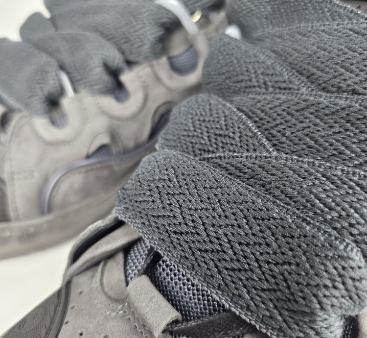 Lanvin Curb Men Dark Gray Sneakers New Ss23 Size 42