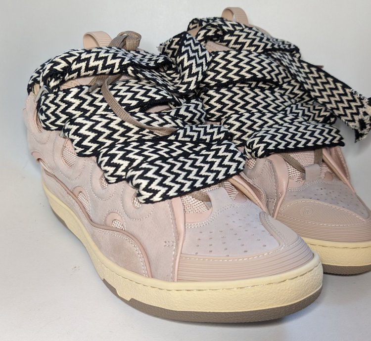 Lanvin Curb Men Pink Sneaker