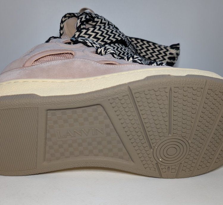 Lanvin Curb Men Pink Sneaker