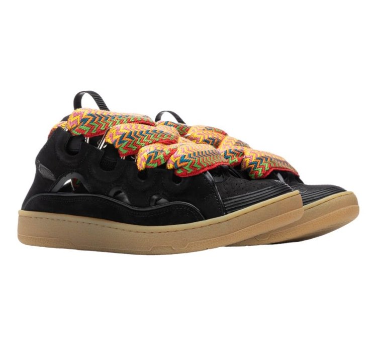 Lanvin Curb Mule Sneakers Black