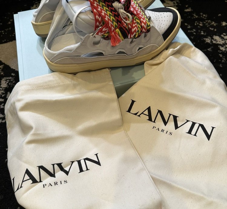 Lanvin Curb Mules - White