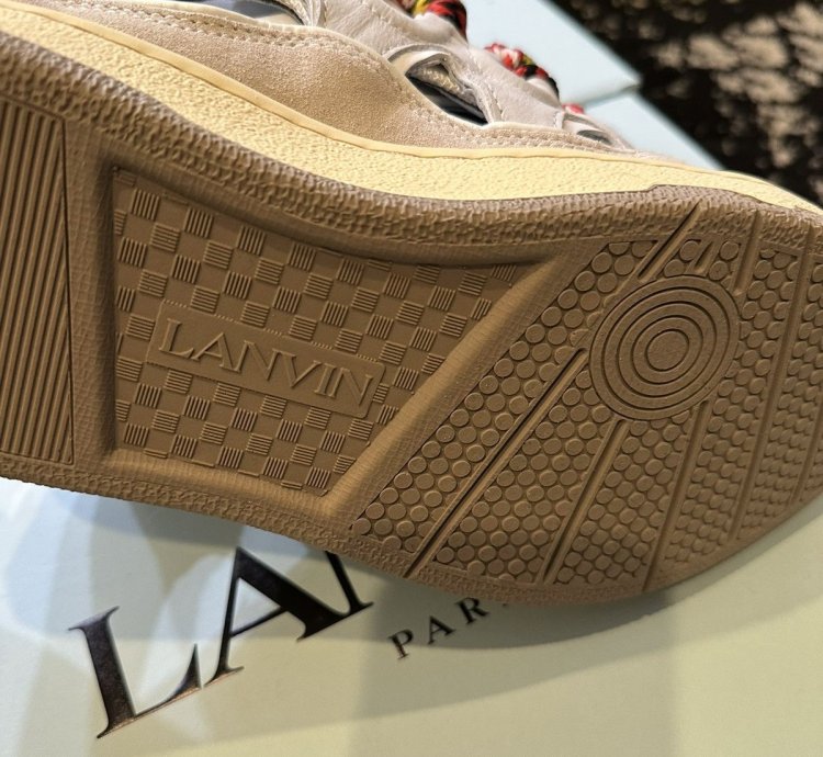 Lanvin Curb Mules - White