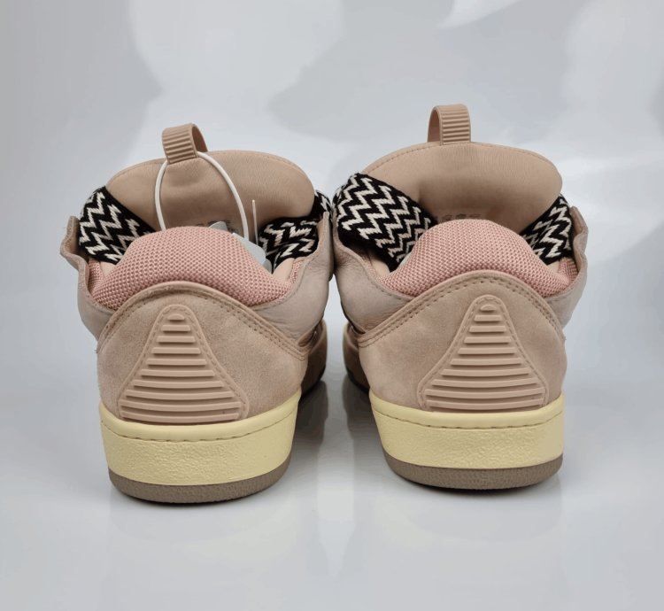 Lanvin Curb Pink Sneakers New