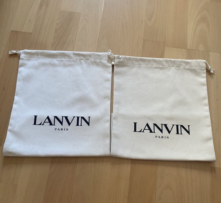 Lanvin Curb Purple Black Size 42 28cm