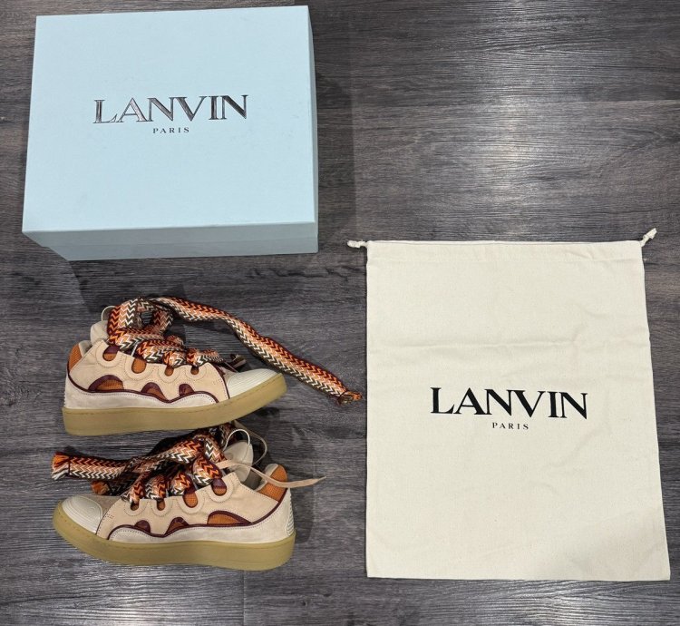 Lanvin Curb Sneaker pale Pink Mango