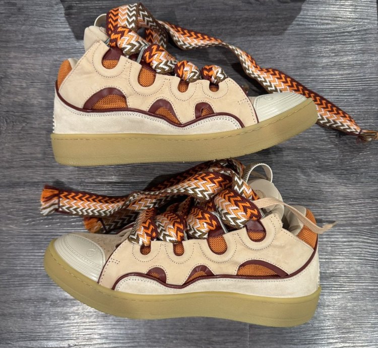 Lanvin Curb Sneaker pale Pink Mango
