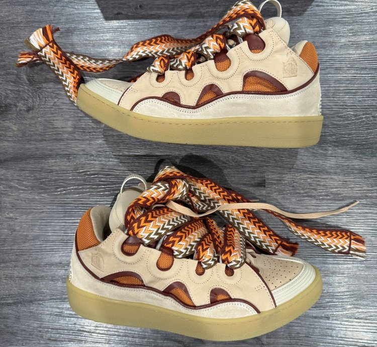 Lanvin Curb Sneaker pale Pink Mango