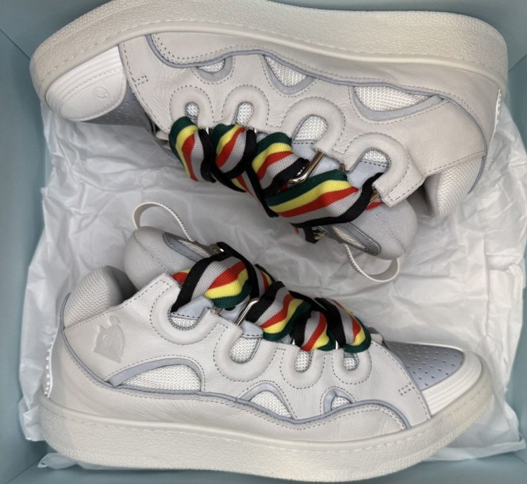 Lanvin Curb Sneaker white Multicolor
