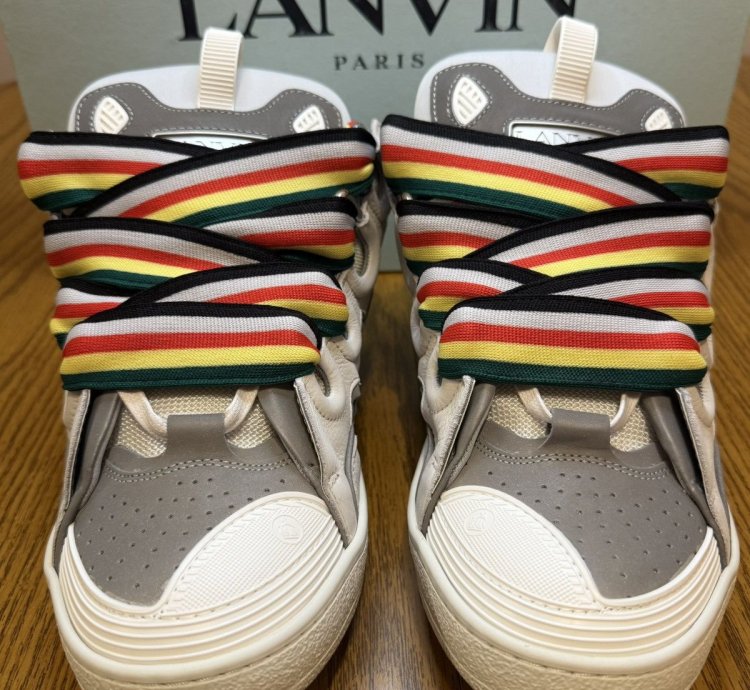 Lanvin Curb Sneaker white Multicolor
