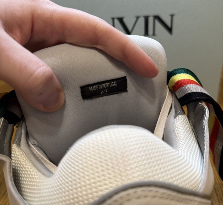 Lanvin Curb Sneaker white Multicolor