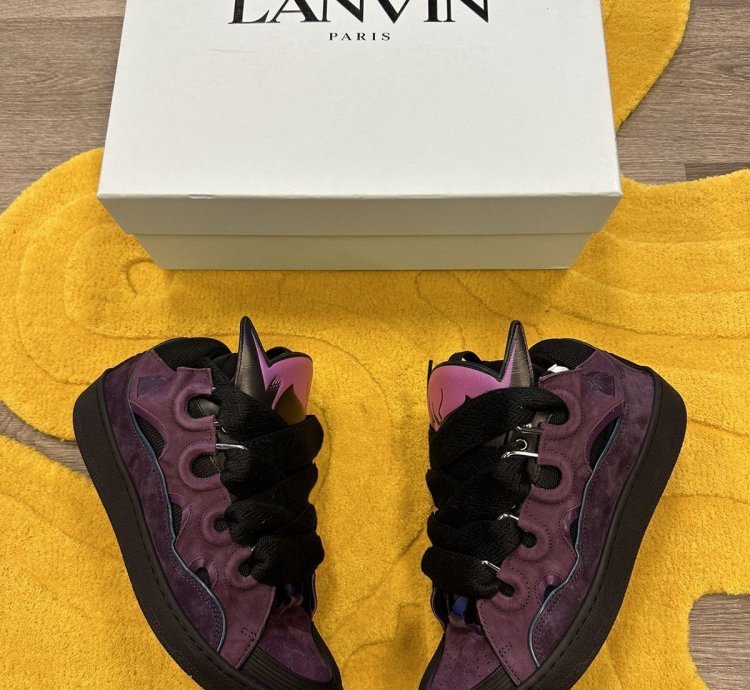 Lanvin Curb Sneaker Batman