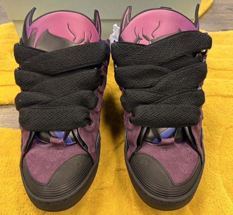 Lanvin Curb Sneaker Batman