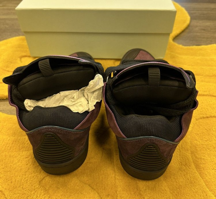 Lanvin Curb Sneaker Batman