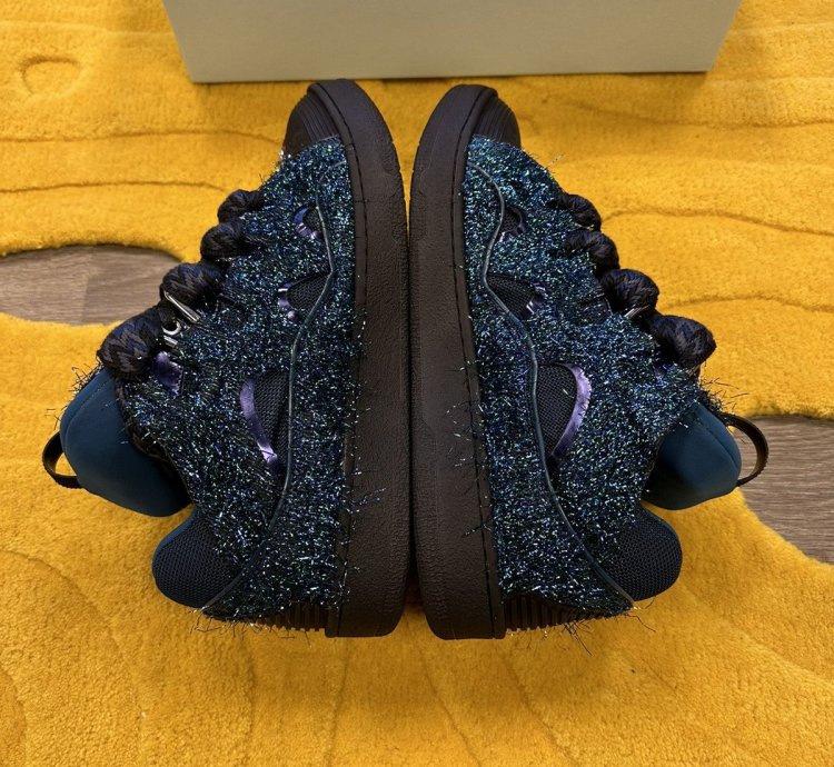Lanvin Curb Sneaker Blue