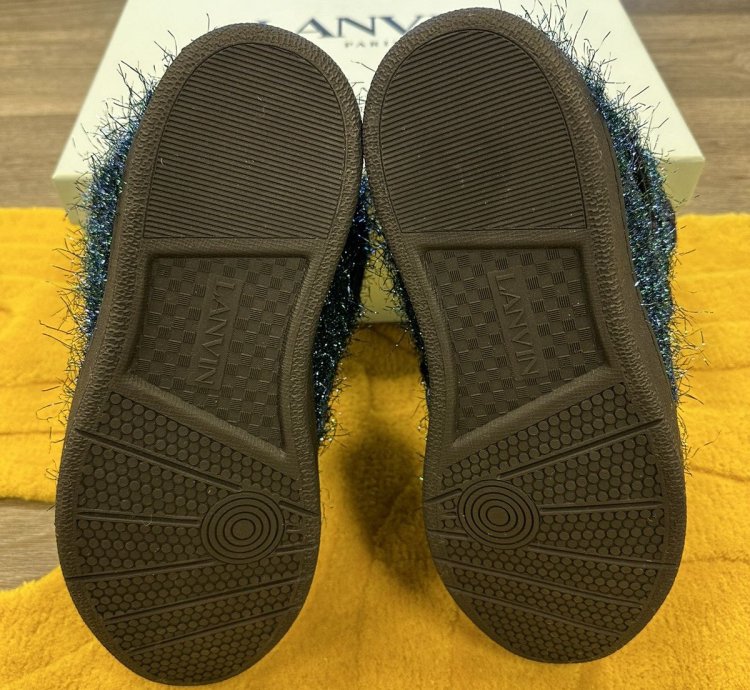 Lanvin Curb Sneaker Blue