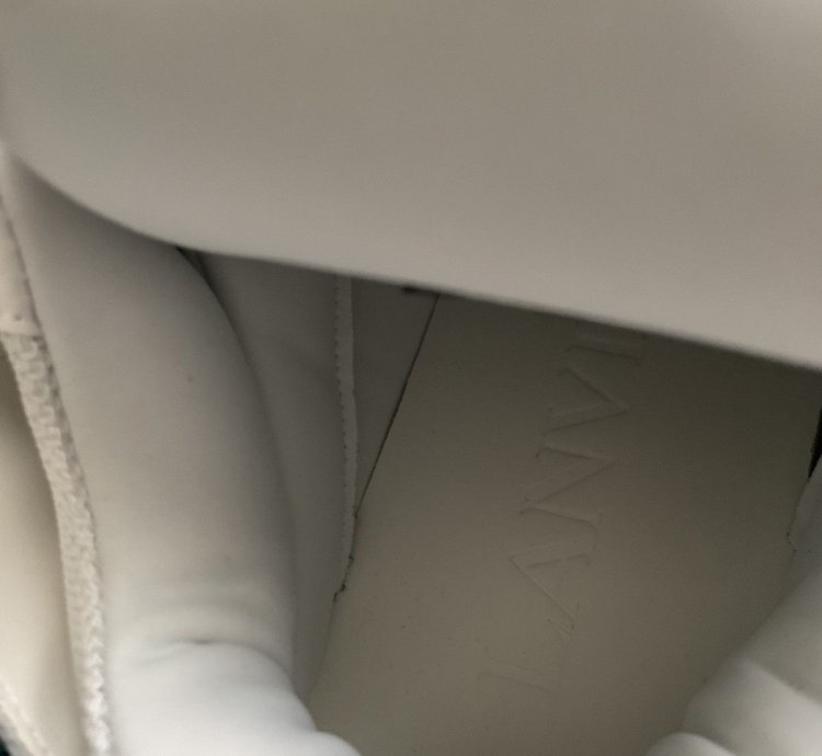 Lanvin Curb Sneaker Leather White