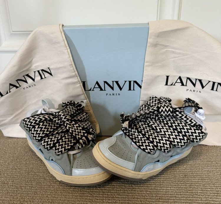 Lanvin Curb Sneaker Mules