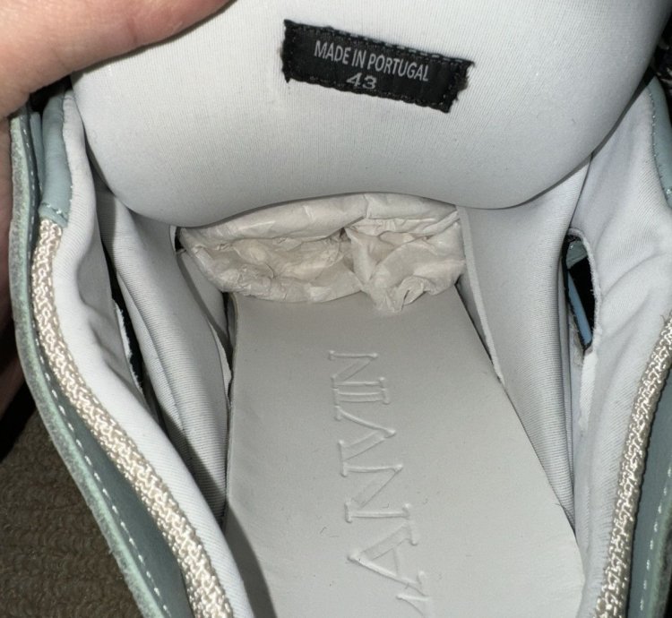 Lanvin Curb Sneaker Mules