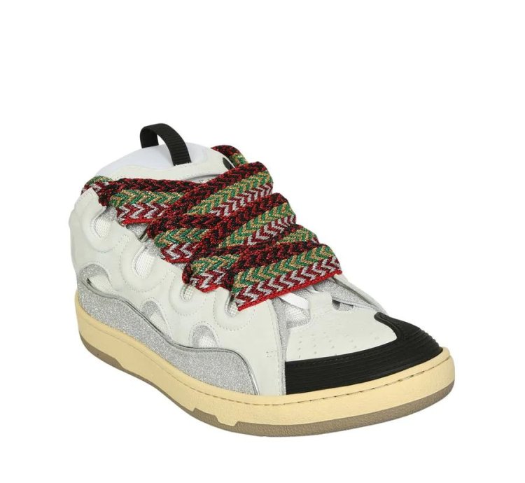 Lanvin Curb Sneakers Contrasting Laces
