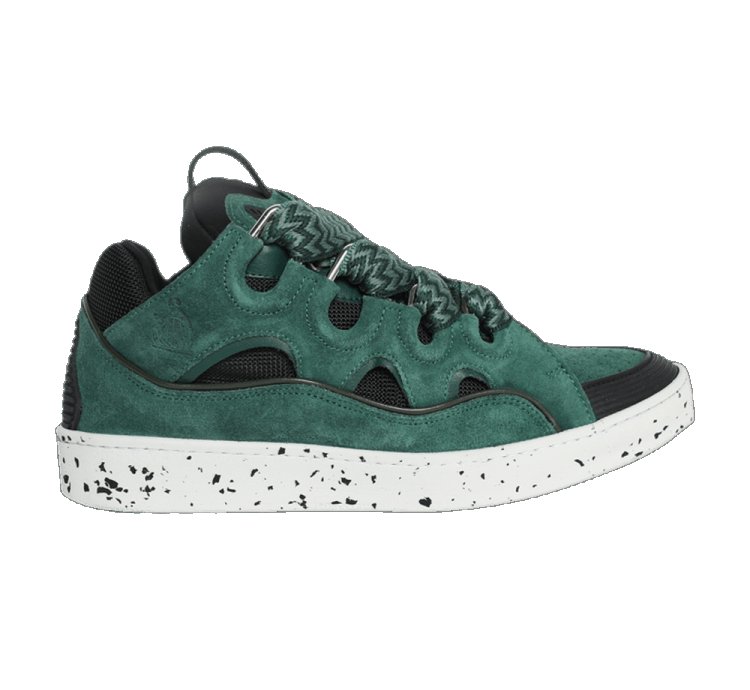 Lanvin Curb Sneakers Green