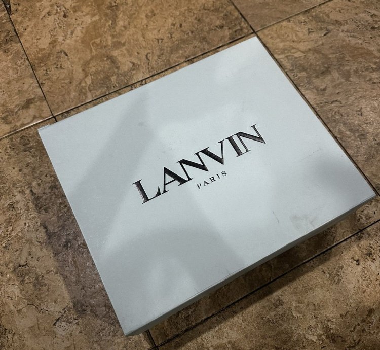 Lanvin Curb Sneakers Grey