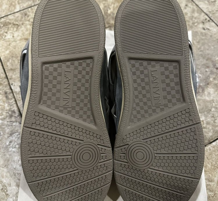 Lanvin Curb Sneakers Grey