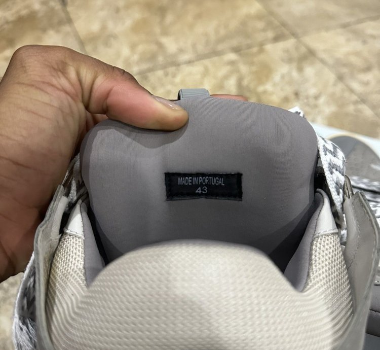 Lanvin Curb Sneakers Grey
