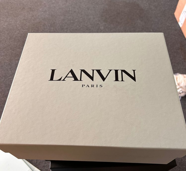 Lanvin Curb Sneakers Poppy Red