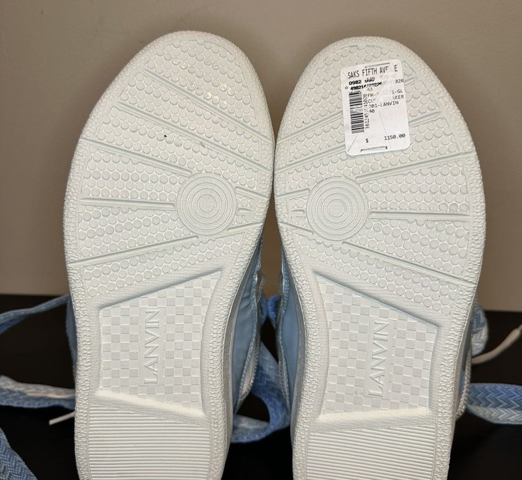 Lanvin Curb Sneakers Size 7