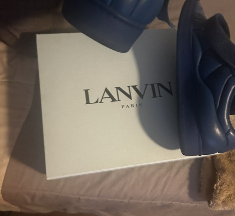 Lanvin Curb Xl Lace-up Sneakers
