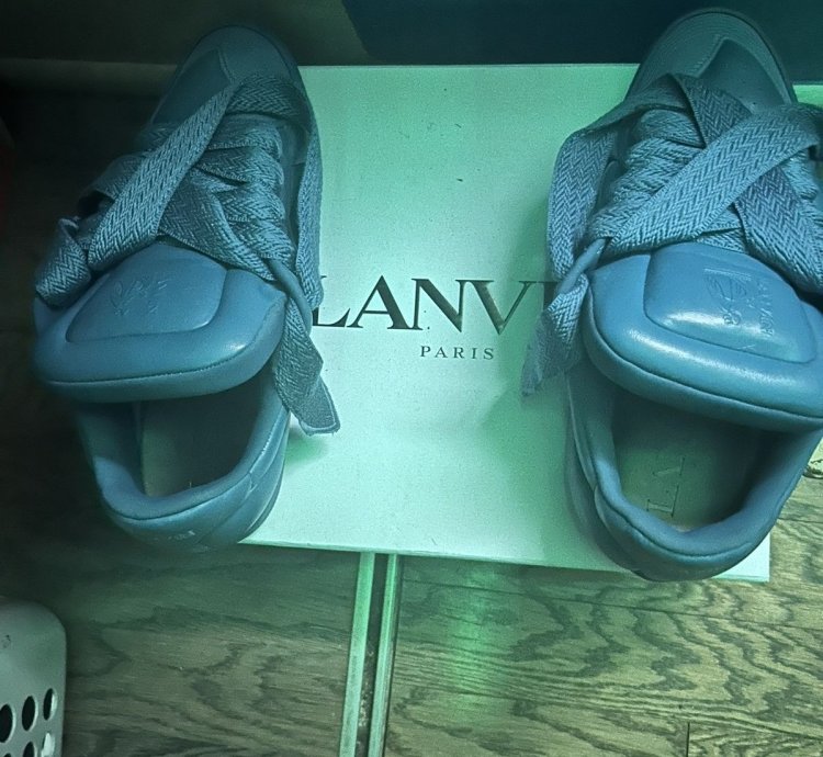 Lanvin Curb Xl Lace-up Sneakers