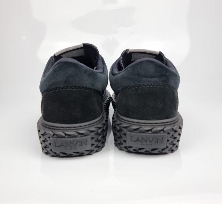 Lanvin Curbies Black Sneakers New 41