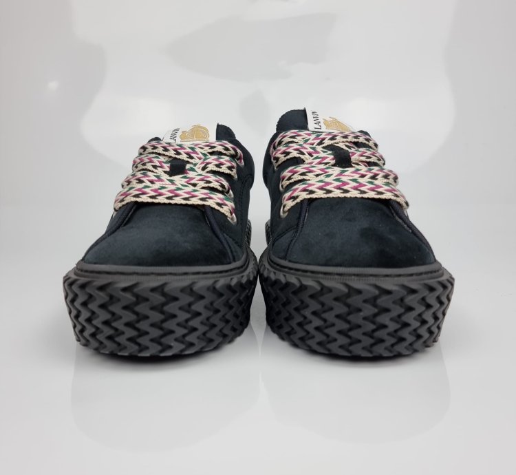 Lanvin Curbies Black Sneakers New 41