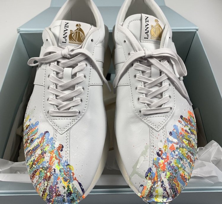 Lanvin Gallery Dept Bumper Sneakers