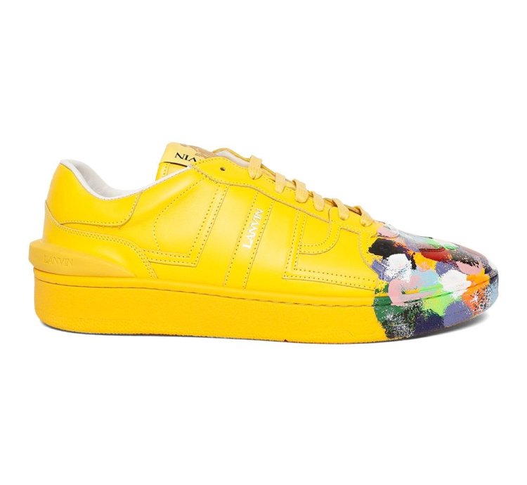 Lanvin Gallery Dept Clay Low Top Sneakers