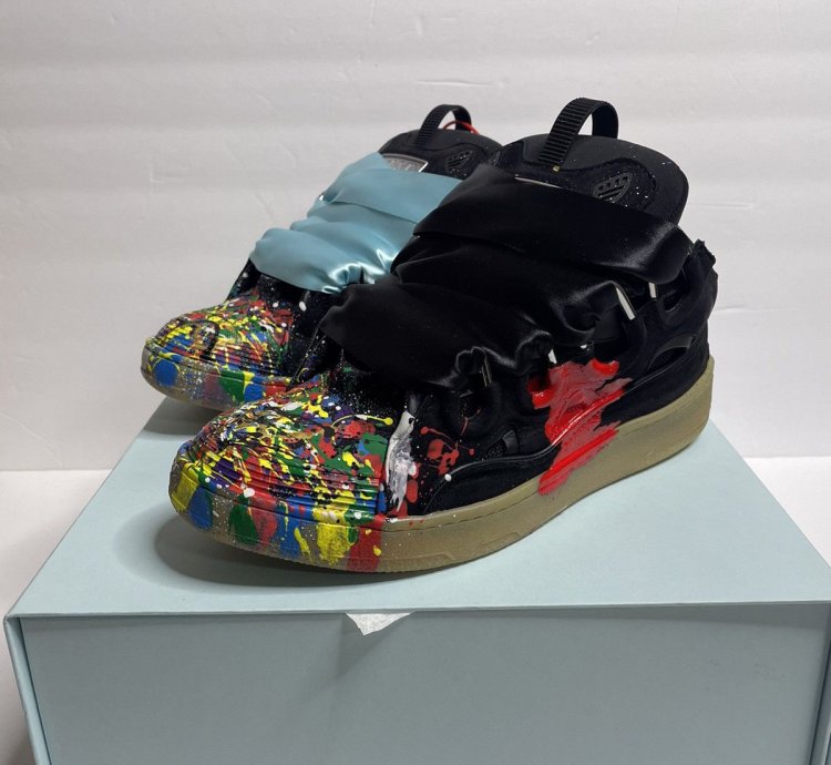Lanvin Gallery Dept Curb Sneakers