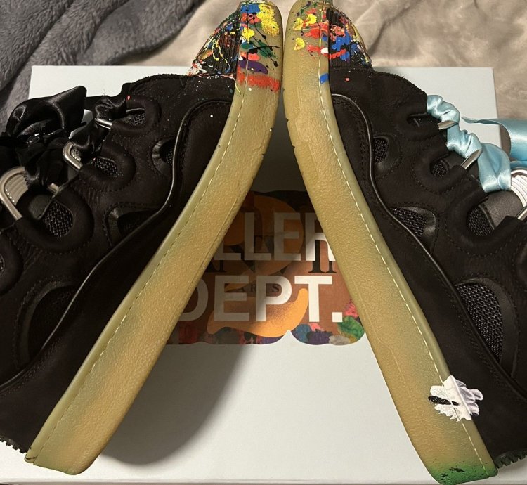 Lanvin Gallery Dept Curb Sneakers